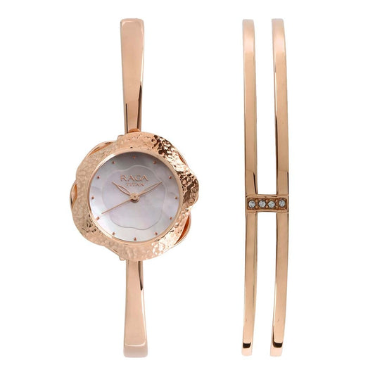 Titan Raga Espana Flor by Titan Mother of Pearl Dial Analog Watch for Women 95057WM01