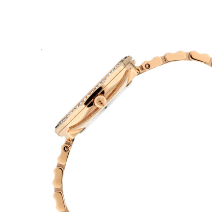 Titan Animalia Rose Gold Dial Quartz Analog Stainless Steel Strap Watch for Women