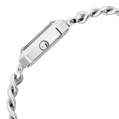 Titan Raga Showstopper Quartz Analog Silver Dial Metal Strap Watch for Women