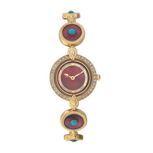Titan Brown Dial Analog Watch 9903YM01