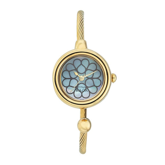 Titan Mother Of Pearl Dial Analog Watch 9937YM01