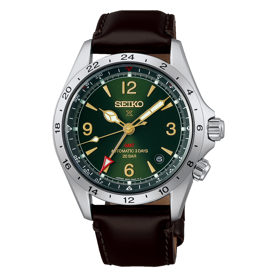 Seiko Prospex Alpinist Mechanical GMT Watch HBC007J1