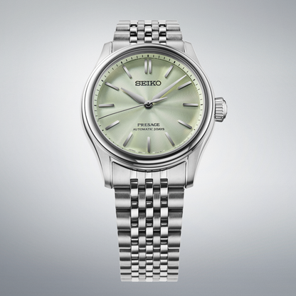 Seiko Presage Classic Series rich green textile-textured dial  HCC002J1