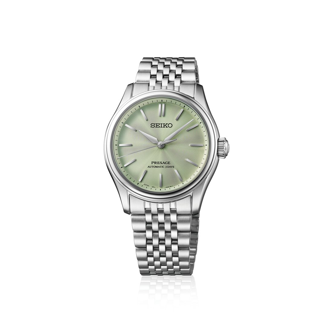 Seiko Presage Classic Series rich green textile-textured dial  HCC002J1