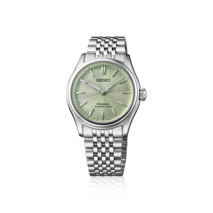 Seiko Presage Classic Series rich green textile-textured dial  HCC002J1