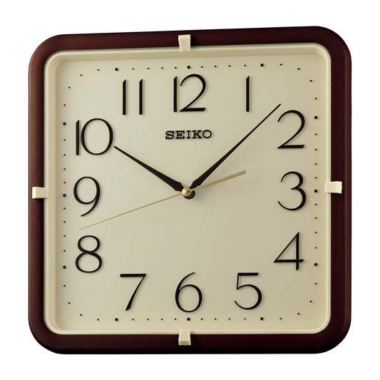 Seiko ساعة حائط بلاستيكية QXA833DL