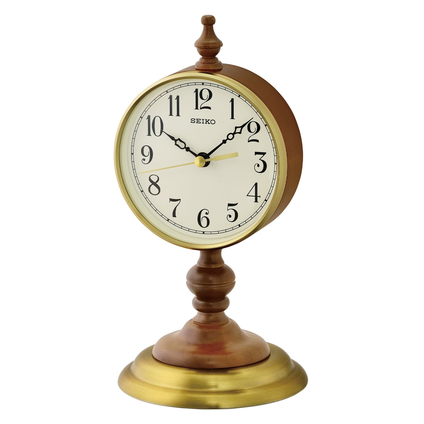 Seiko Shelf Clock Wooden case (Alder)  QXG151GLS