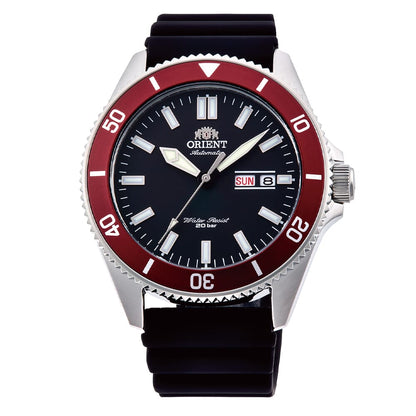 ORIENT: Mechanical Sports Watch, Silicon Strap - 44.0mm (RA-AA0011B)