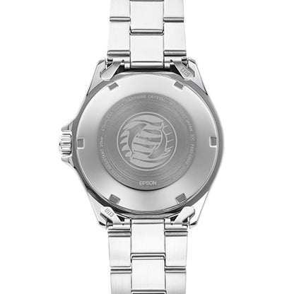 Orient Ivory Dial Stainless Steel Mechanical Watch for Men's RA-AA0821S39B