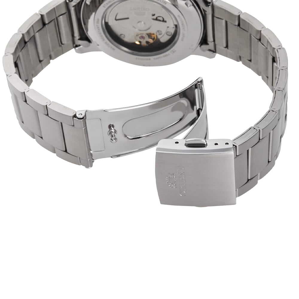 ORIENT: Mechanical Contemporary Watch, Metal Strap - 41.9mm (RA-AA0C02L)