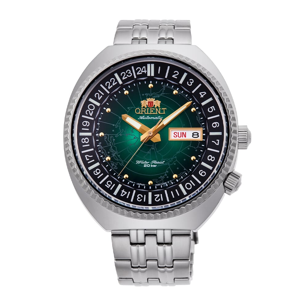 Orient Revival World Map Automatic RA-AA0E02E39B