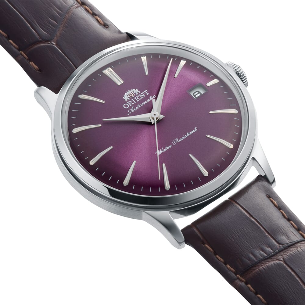 Orient Classic Automatic Purple Dial Men's Watch RA-AC0032V30B