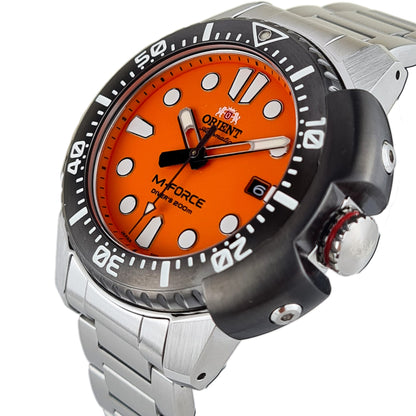 ORIENT Mechanical Sports Watch for men Metal Strap RA-AC0L08Y00B