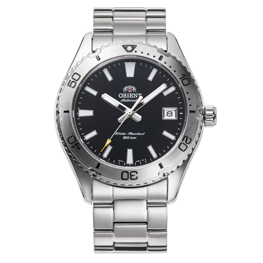 ORIENT: Mechanical Sports Watch, Metal Strap - 39.9mm (RA-AC0Q01B)