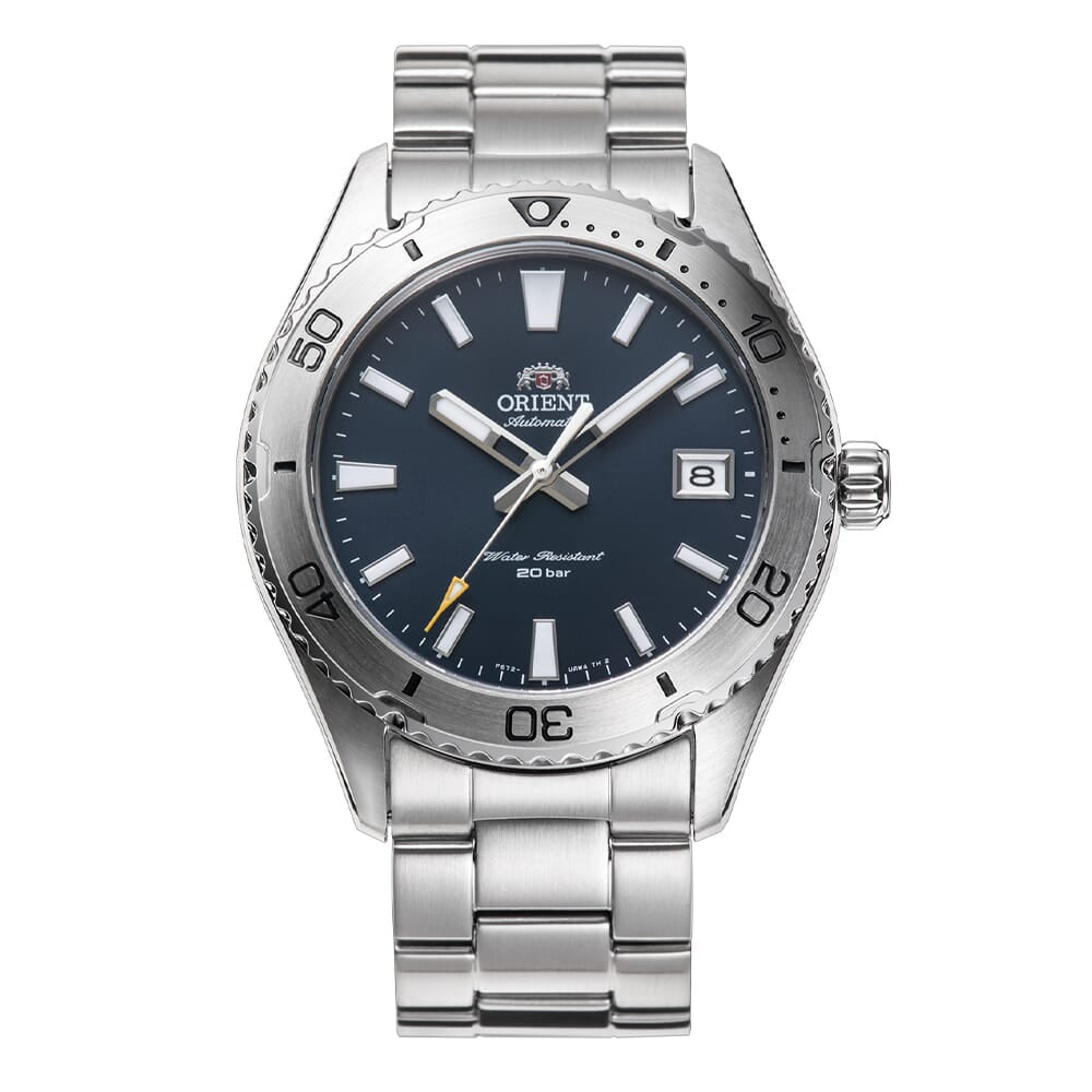 ORIENT: Mechanical Sports Watch, Metal Strap - 39.9mm (RA-AC0Q02L)