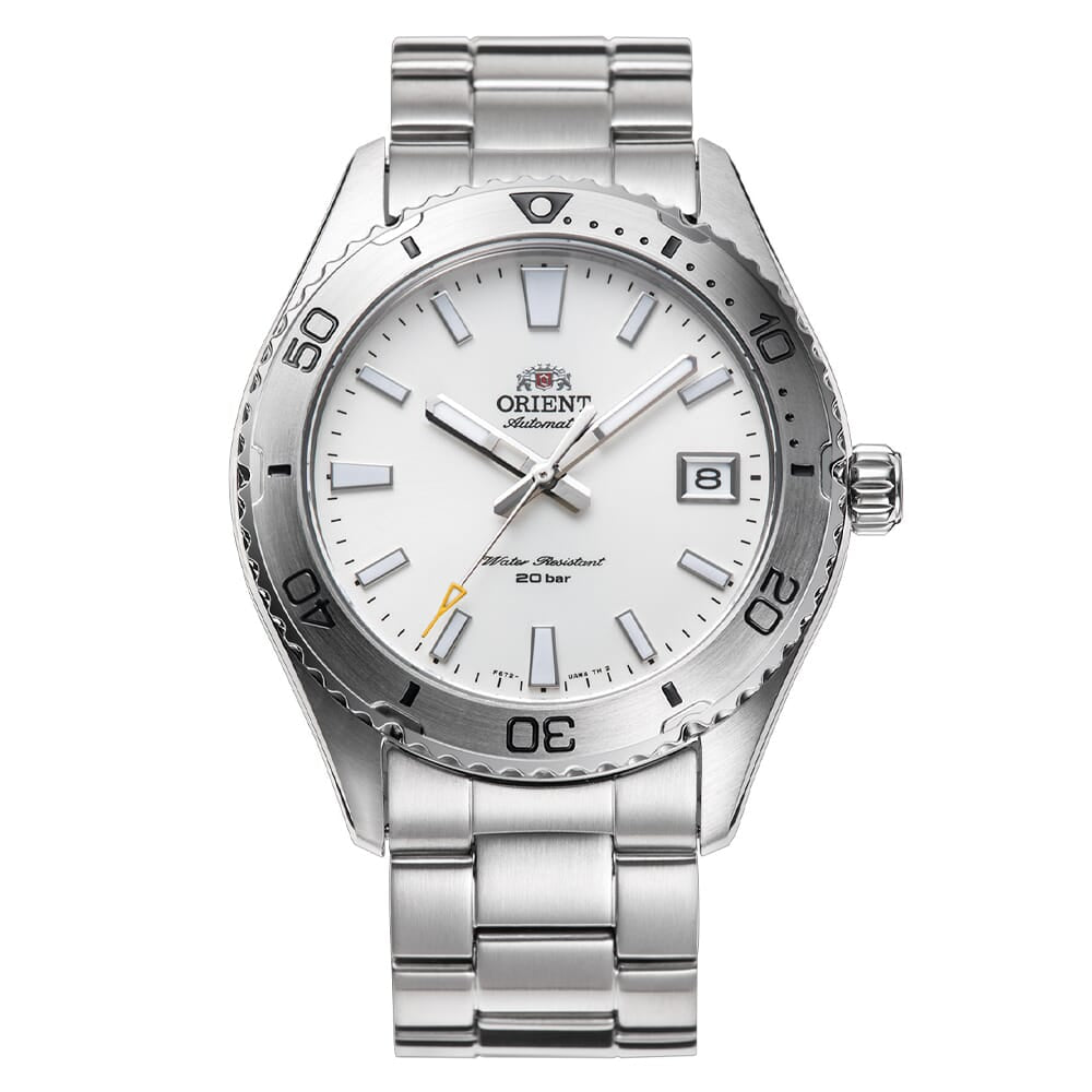 ORIENT: Mechanical Sports Watch, Metal Strap - 39.9mm (RA-AC0Q03S)