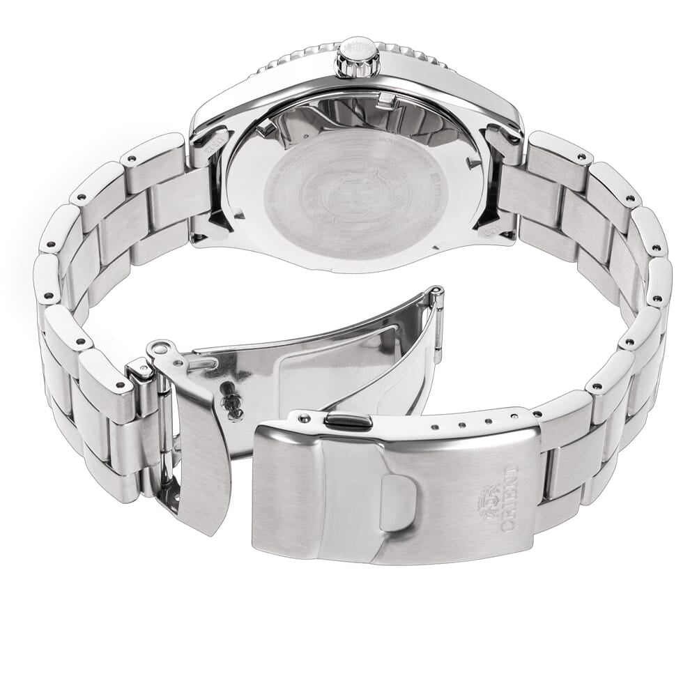 ORIENT: Mechanical Sports Watch, Metal Strap - 39.9mm (RA-AC0Q03S)