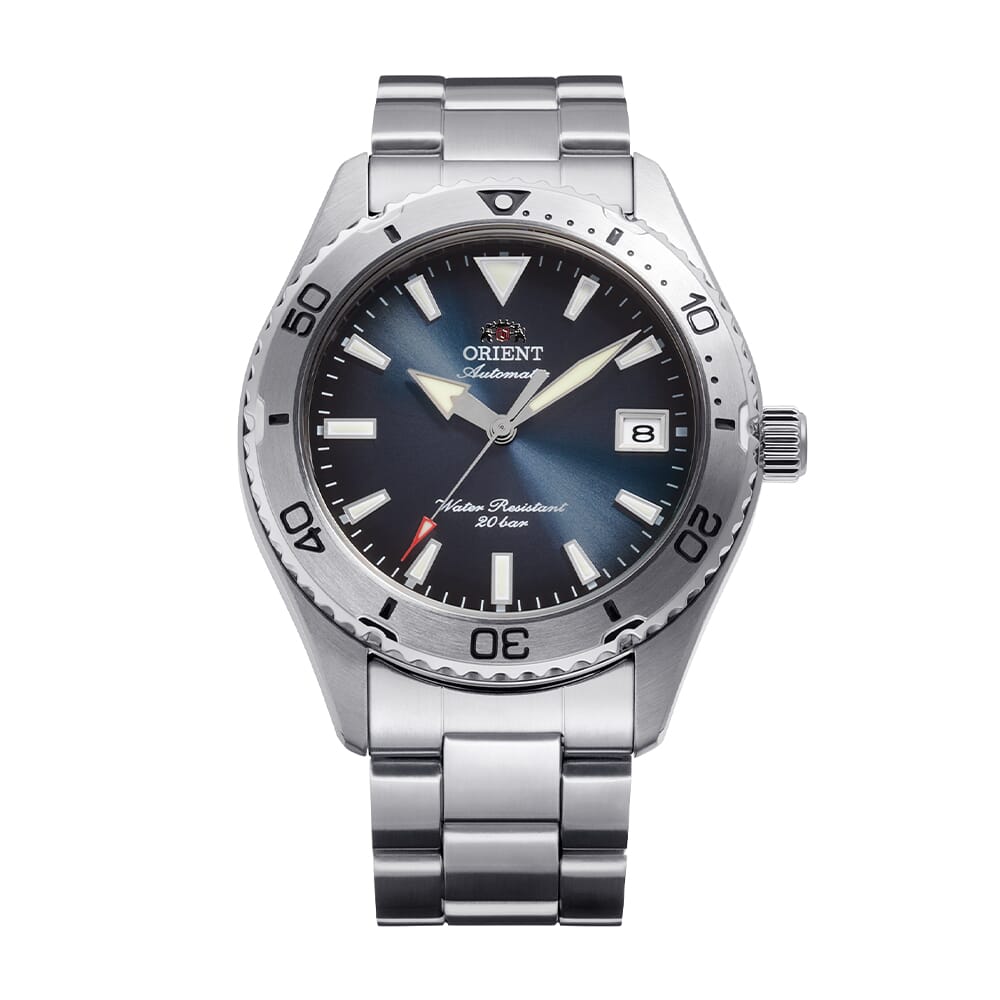 Orient Mako 40 Blue Dial Stainless Steel Automatic gents watch RA-AC0Q14L30B