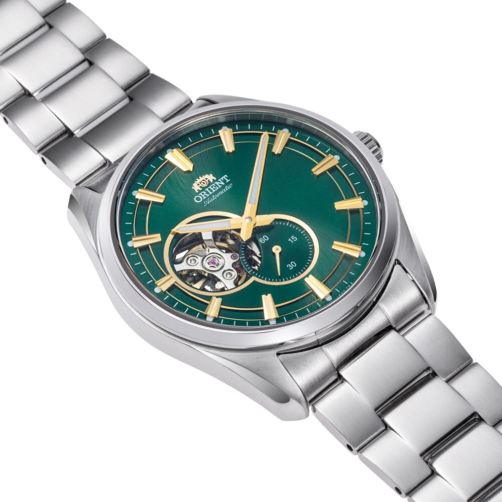 ORIENT: ساعة ميكانيكية عصرية، سوار SUS316L - 40.8 ملم (RA-AR0008E)
