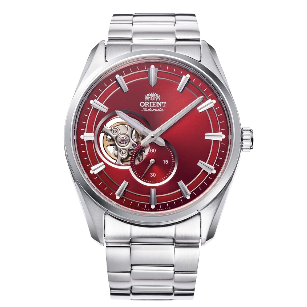 ORIENT: ساعة ميكانيكية عصرية، سوار SUS316L - 40.8 ملم (RA-AR0010R)