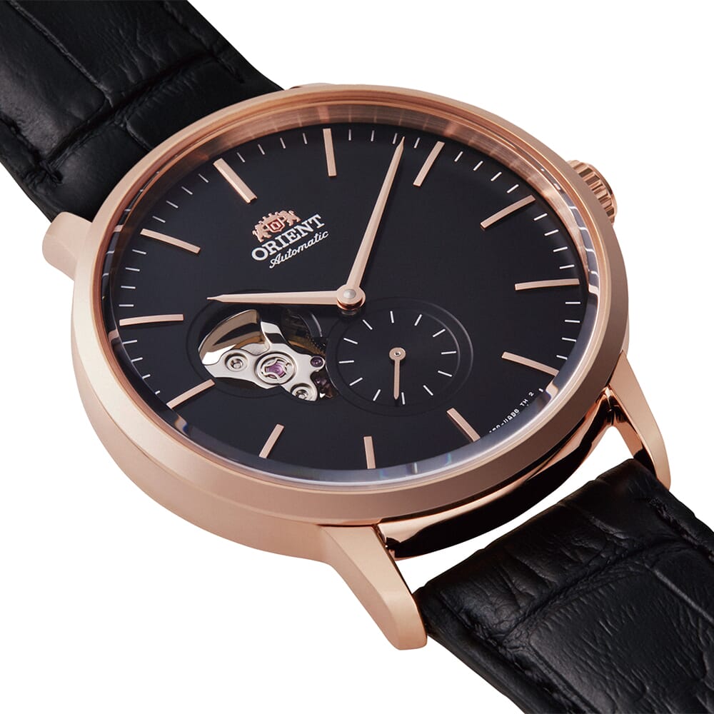 Orient Contemporary Open Heart Black Dial Automatic RA-AR0103B30B