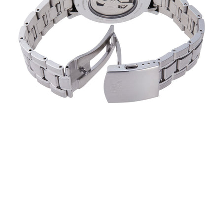 Orient RA-AS0008B Automatic Sun & Moon phase Stainless Steel Men's Watch 42mm case Men's Watch