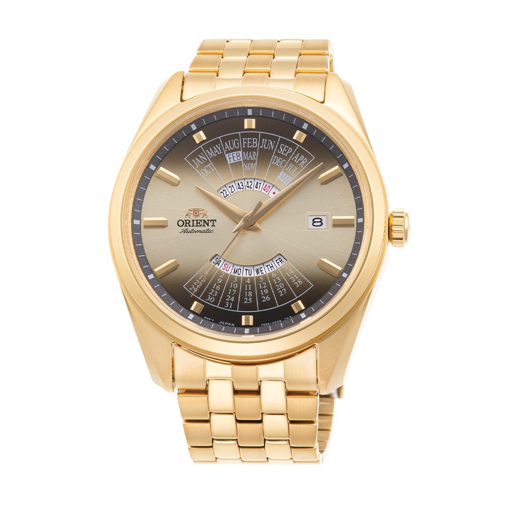 ORIENT RA-BA0001G Mechanical Contemporary Watch, Metal Strap - 43.5mm