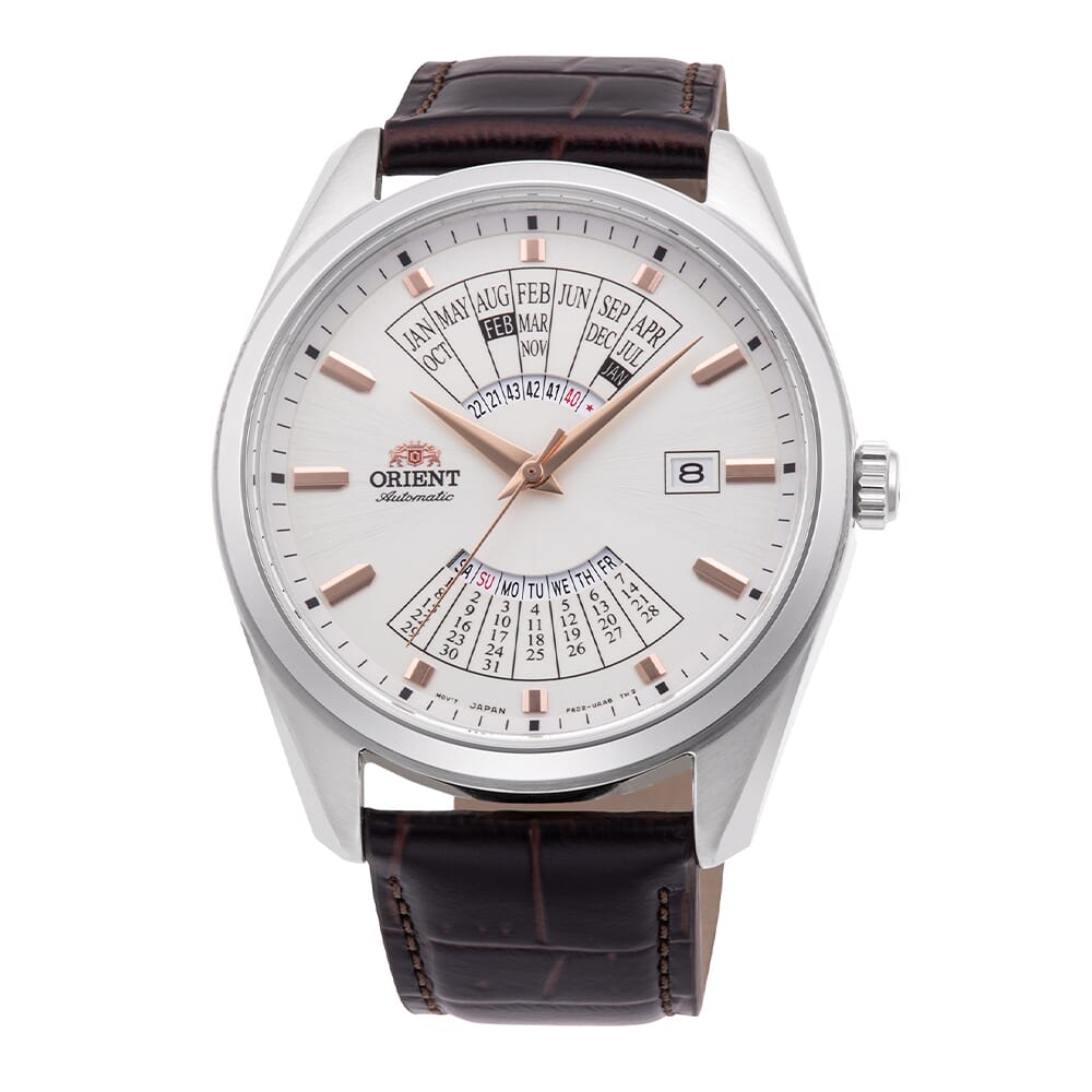 ORIENT analog Automatic Mechanical leather strap watch RA-BA0005S
