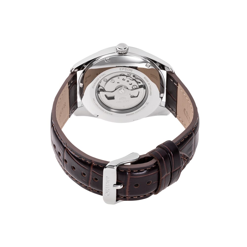ORIENT analog Automatic Mechanical leather strap watch RA-BA0005S