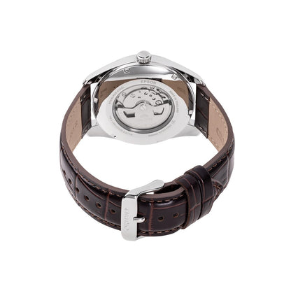 ORIENT analog Automatic Mechanical leather strap watch RA-BA0005S