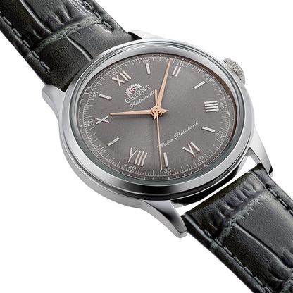 Orient Bambino Grey Dial Leather Strap Automatic Limited Edition gents watch RA-BB0006N