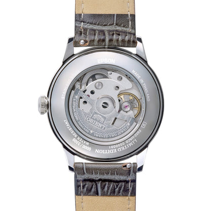 Orient Bambino Grey Dial Leather Strap Automatic Limited Edition gents watch RA-BB0006N