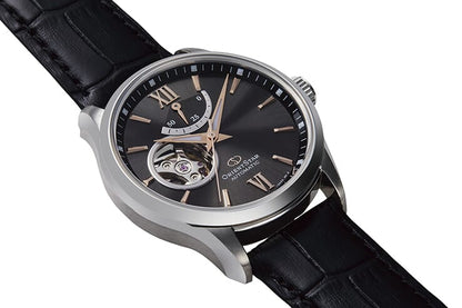 Orient Star Open Heart Leather strap Watch for men RE-AT0007N00B