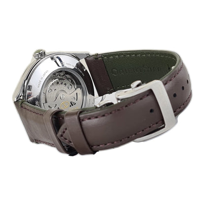ORIENT STAR Mechanical Classic Leather Strap Watch for men RE-AT0202E00B