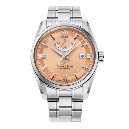 Orient star Contemporary Date Stainless Steel Watch for Men's RE-AU0108G