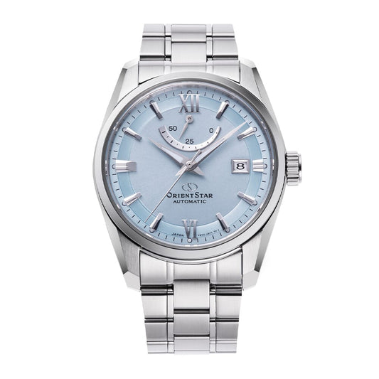 Orient star Contemporary Date Stainless Steel Watch for Men's RE-AU0109L