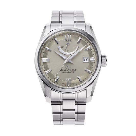 Orient star Contemporary Date Stainless Steel Watch for Men's RE-AU0110N
