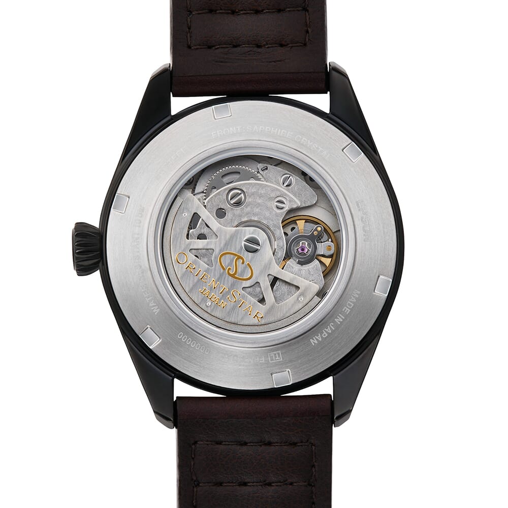Orient Star RE-AU0201E00B Sports Outdoor Automatic Green Dial Black PVD Men's Watch