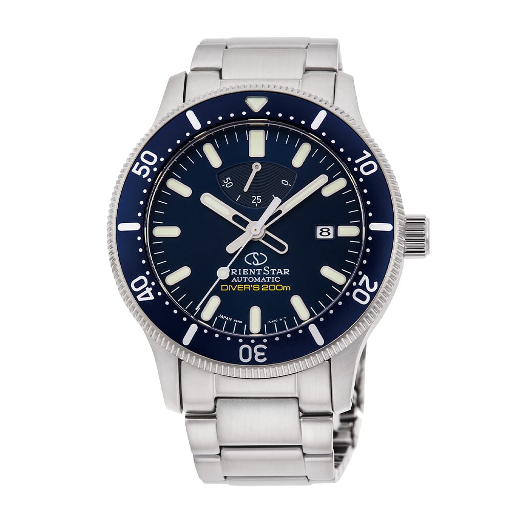 Orient Star RE-AU0302L00B Sports Diver Automatic Blue Dial Stainless Steel Men's Watch