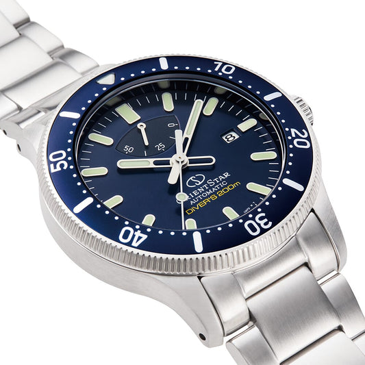 Orient Star RE-AU0302L00B Sports Diver Automatic Blue Dial Stainless Steel Men's Watch