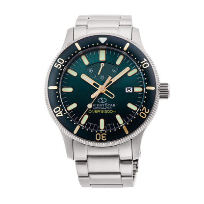 Orient Star RE-AU0307E00B Sports Diver Automatic Green Dial Stainless Steel Men's Watch