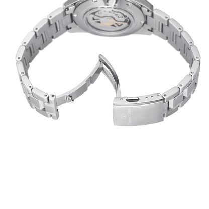 Orient Star RE-AV0004N00B Contemporary Modern Skeleton Automatic Grey Dial Stainless Steel Men's Watch