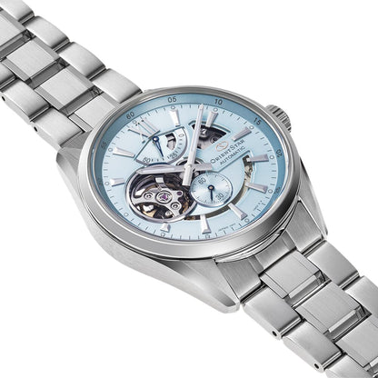 Orient Star RE-AV0127L00B Contemporary Modern Skeleton Limited Edition Automatic Sky Blue Dial Men's Watch