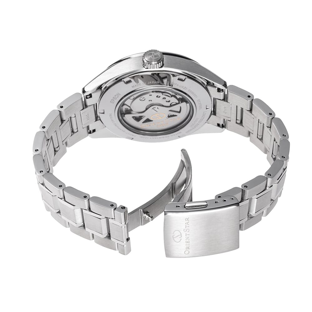 Orient Star RE-AV0127L00B Contemporary Modern Skeleton Limited Edition Automatic Sky Blue Dial Men's Watch