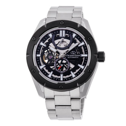 Orient Star Open Heart Stainless Steel Watch for men RE-AV0A01B00B
