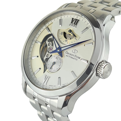 ORIENT STAR Mechanical Contemporary Metal Strap Watch for men RA-AV0B01S00B