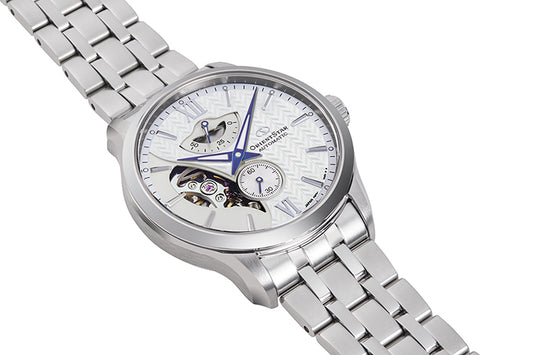 ORIENT STAR Mechanical Contemporary Metal Strap Watch for men RA-AV0B01S00B