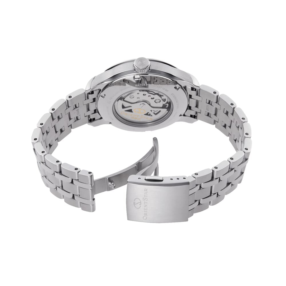 ORIENT STAR: Mechanical Contemporary Watch, Metal Strap - 41.0mm (RE-AV0B02Y)