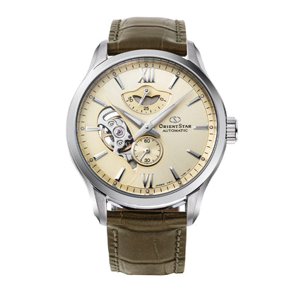 Orient Star RE-AV0B10G00B Contemporary Layered Skeleton Automatic Champagne Dial Men's Watch