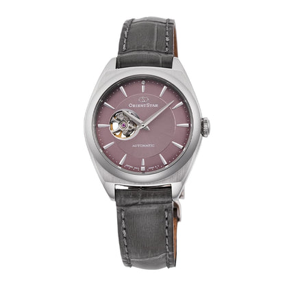 Orient Star RE-ND0103N00B Contemporary Semi Skeleton Automatic Pink Dial Women's Watch